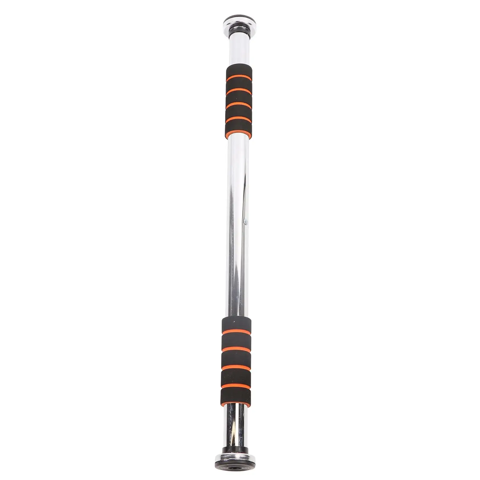 Heavy Duty Stainless Steel Pull Up Bar with Adjustable Doorway Mount Antislip Comfortable Grip for Gym