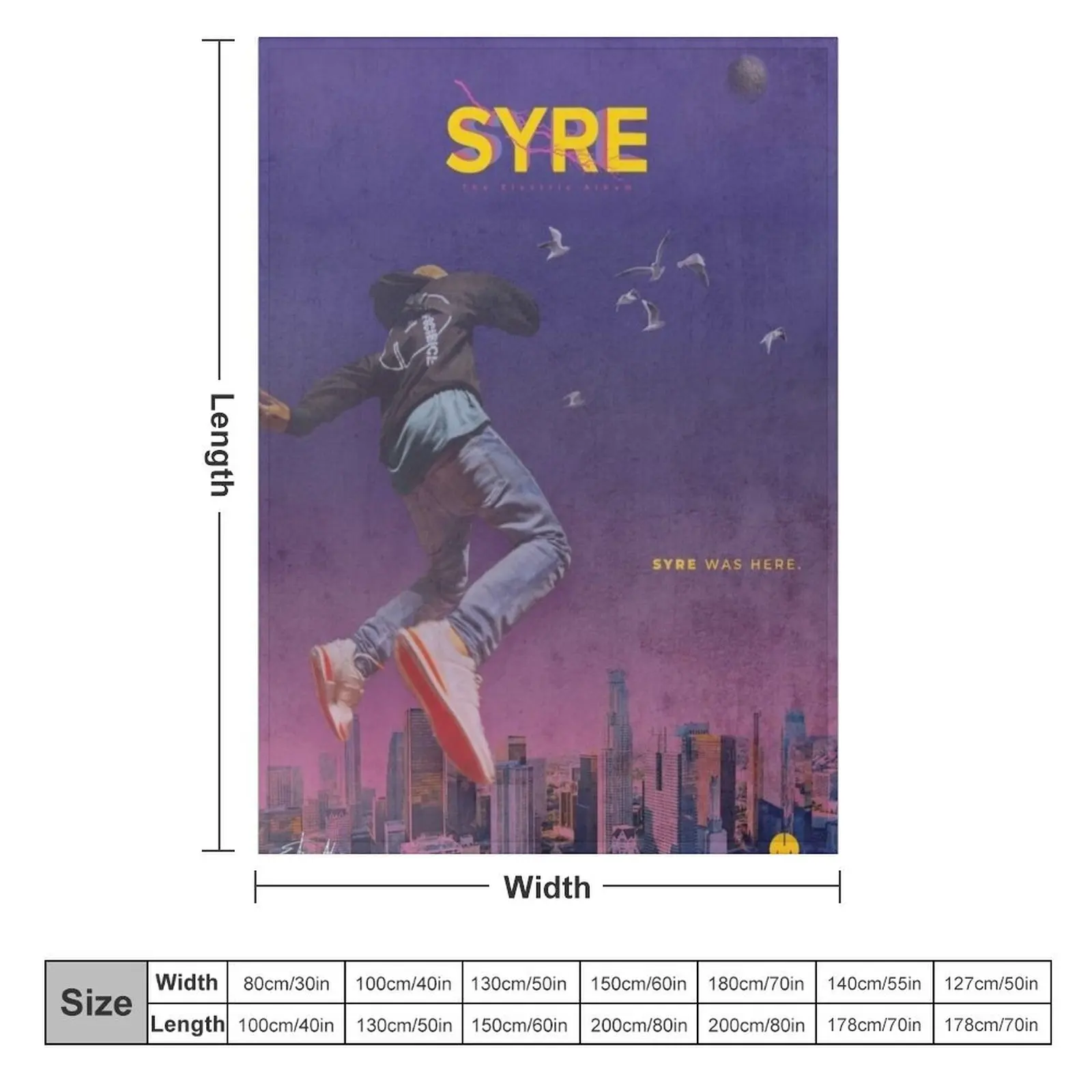 Jaden Smith - SYRE Throw Blanket for babies Large Sofa Quilt Blankets