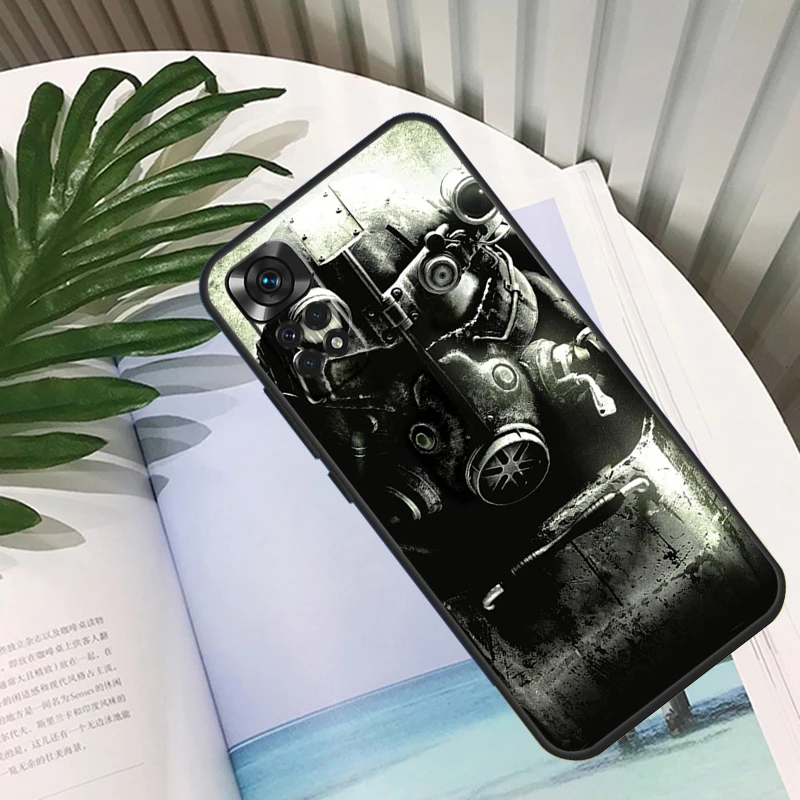 الجمجمة قناع واقي من الغاز فوندا ل Xiaomi Redmi ملاحظة 14 برو 10 11 12 13 11S 12S حالة ل Redmi 15 15C 14C 12C 10C 13C