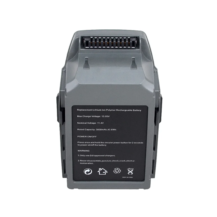 Instock 11.4V LiPo 3S 43.6Wh Replacement Intelligent Flight 3830mAh Mavic Pro Battery for DJI Dr o ne Made of Plastic