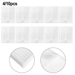 4/10 PCS Robot Vacuum Filter For Xiao Robot Vacuum E10 / E12 / B112 Washable Reusable Filter Robotic Replacement Filter