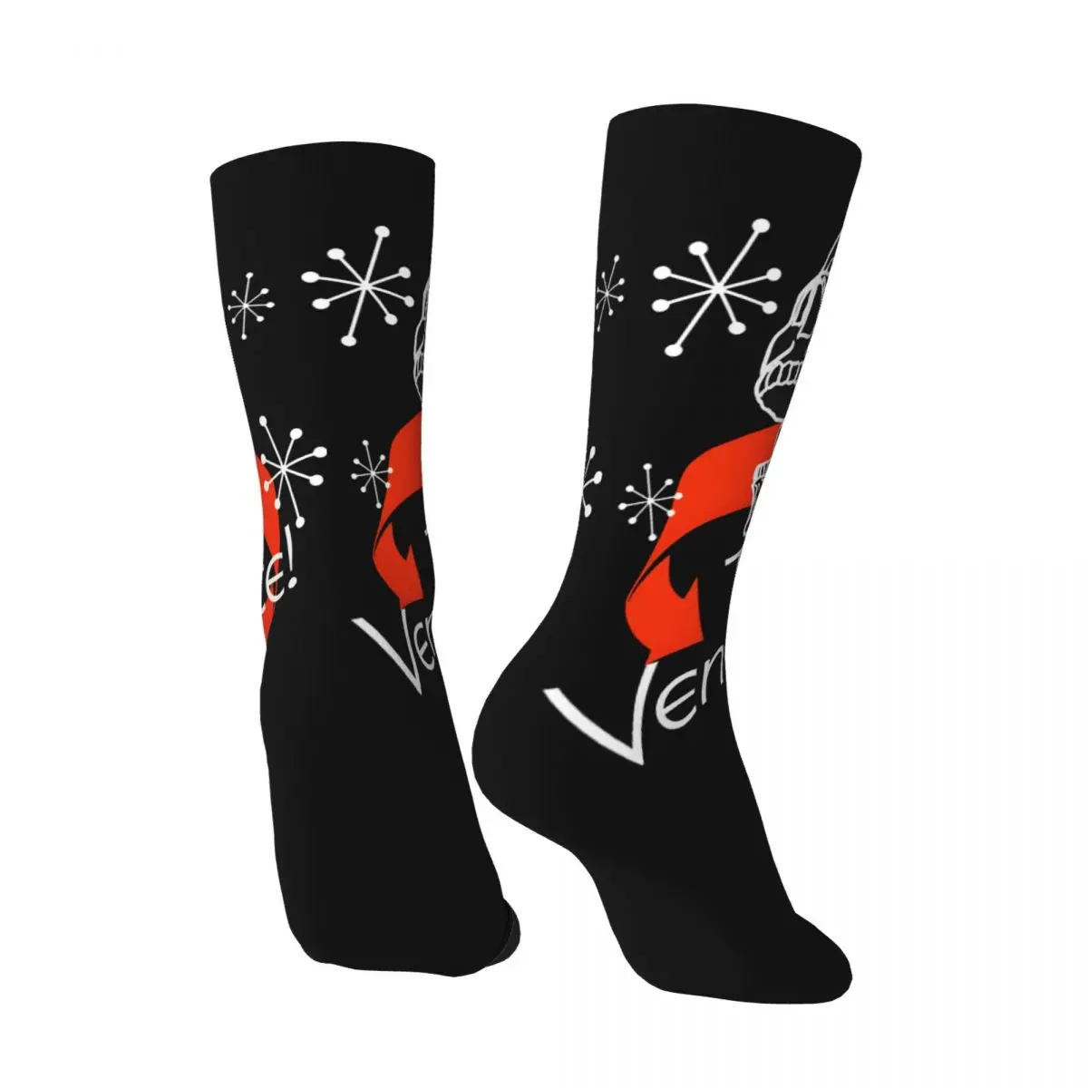 Crazy compression Terrific Sock for Men Harajuku Vengeance Quality Pattern Crew Sock Casual