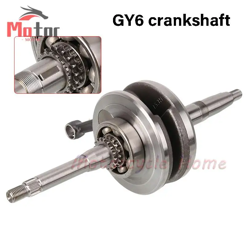 

Scooter crankshaft for GY6 125cc 150cc motorcycle engine parts