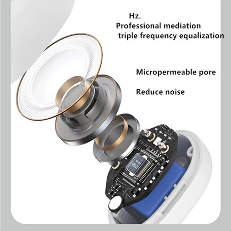 Tws Bluetooth-совместимые беспроводные наушники 5,3 с костной проводимостью, гарнитура с зажимом, наушники с одним ухом, спортивные наушники