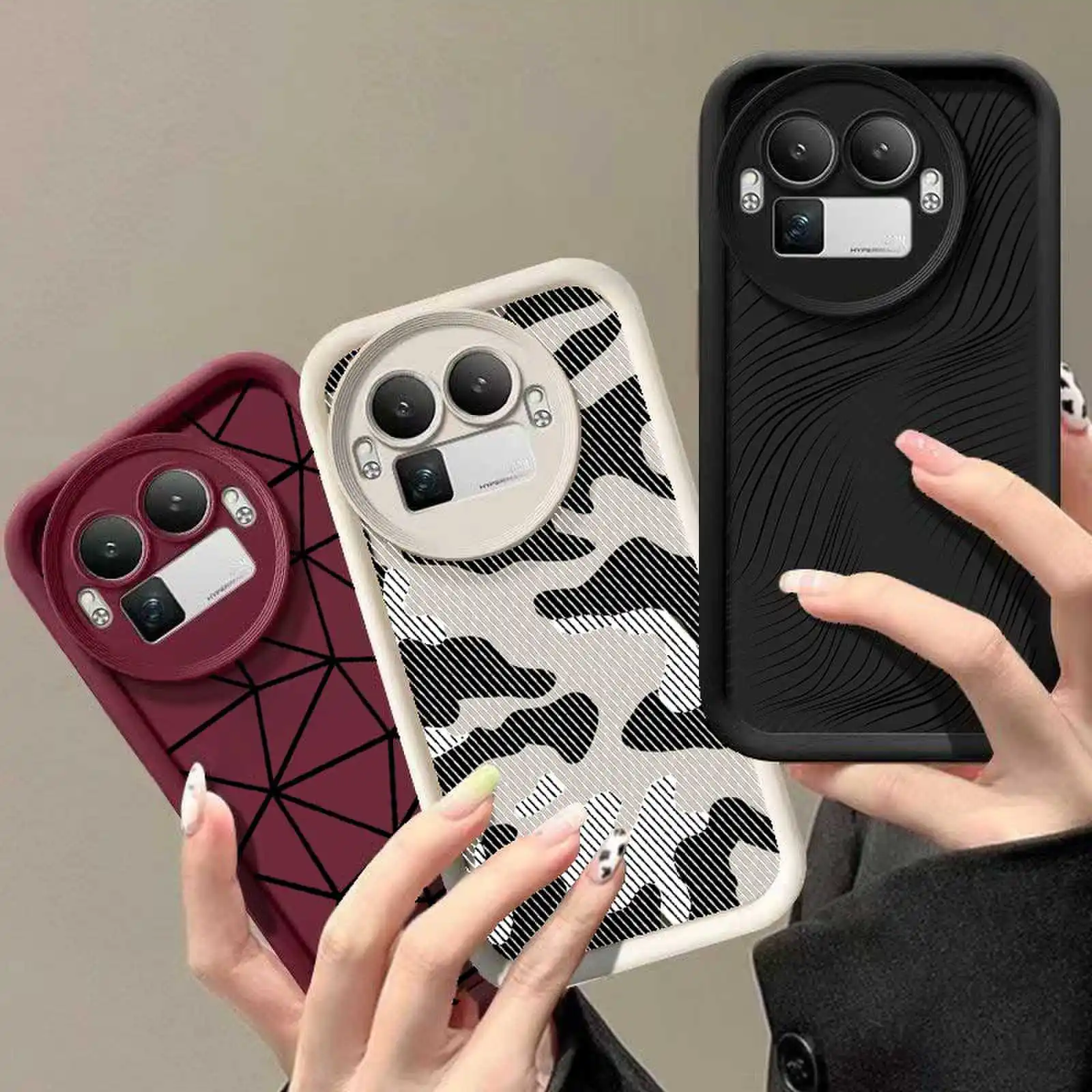 غلاف الهاتف لـ Realme GT 8 Pro 5G حافظة Realme GT 7 Pro Neo 6 SE 5G Turbo حافظة متينة مقاومة للصدمات i01-i05 #1