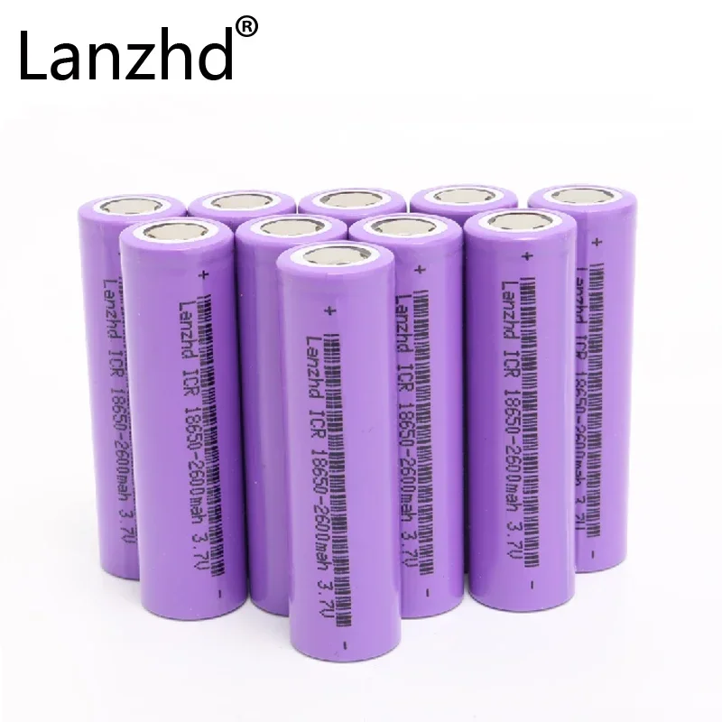 40 PCS 5C Power battery 18650 batteries lithium 2600mah 3.7V Li-lon battery for Electric drill Toy Electronic cigarettes