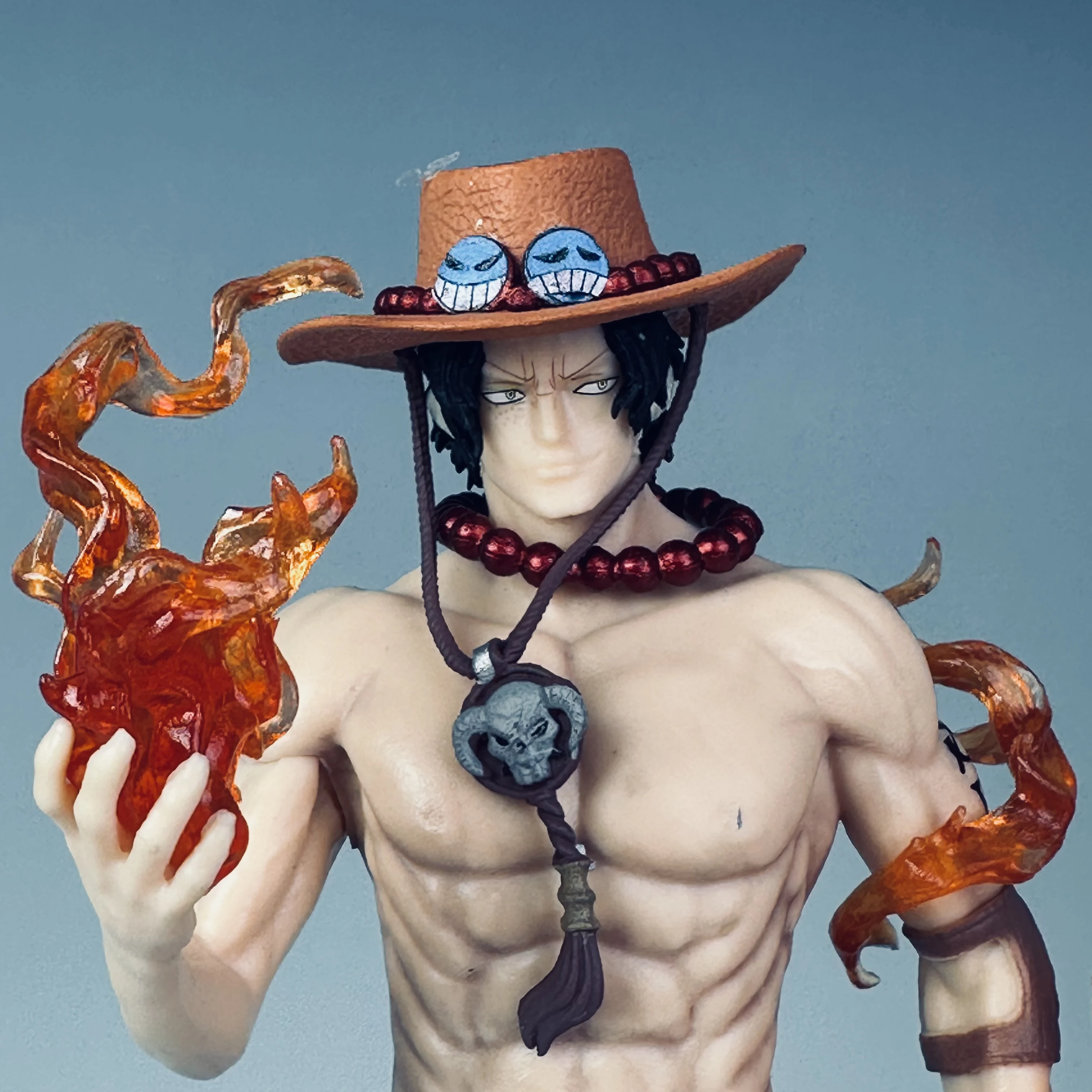 نموذج مجسم أنيمي من سلسلة Fire Fist Ace Pop مقاس 25 سم مقاس 25 سم لكل من الرجال والنساء ألعاب تزيين سطح المكتب