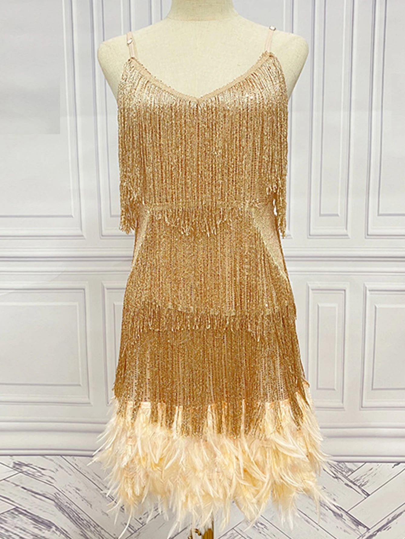 فستان صيفي قصير مثير بدون ظهر باللون الأسود والأبيض مزين بالترتر فساتين نسائية أنيقة للحفلات المسائية فستان نسائي للحفلات الراقصة وأعياد الميلاد #6