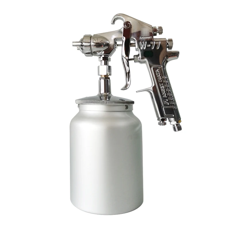 Japan Iwata Spray Gun W-77 Car Paint Primer Spraying Under The Tank 2.0/2.5 Nozzle High Atomization