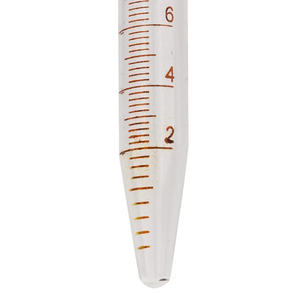 Measuring Cylinder Glass Conical Centrifuge Tube Graduated Lab Test Container Chemical Resistant for Daily Use