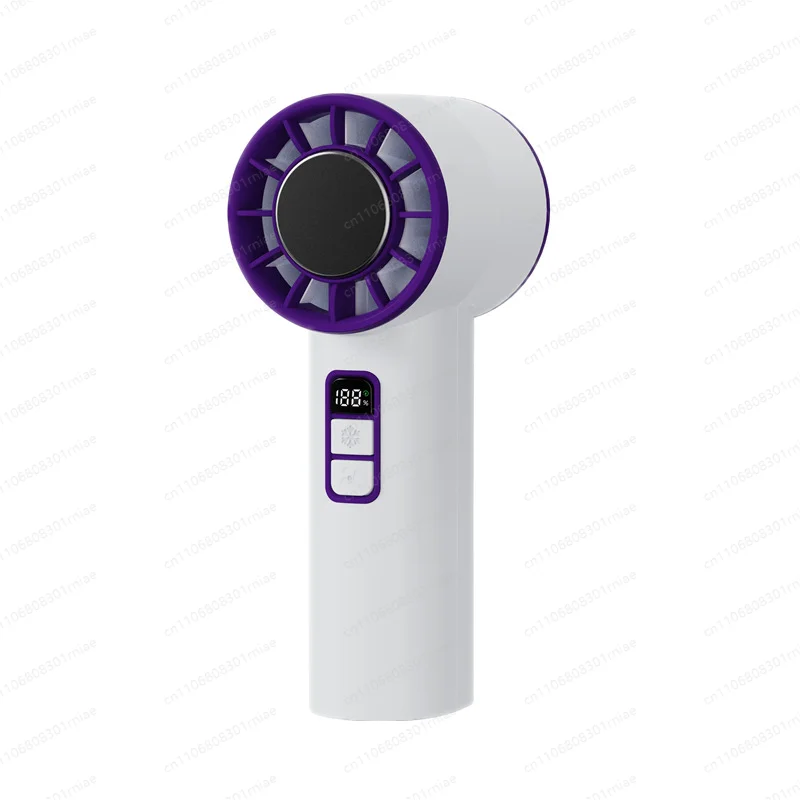 High Speed Ice Hockey Ice Cooling Handheld Outdoor Portable Semiconductor Cooling High Speed Fan