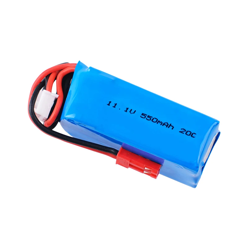 HJ 3S 11.1V 500MAH 20C Lipo batteria JST / T /XT30 connettore per Mini SU27 ala fissa Rc auto RC giocattoli parti del modello