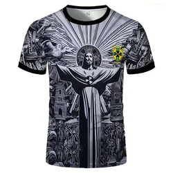 Summer Football Training Top Brazil Special Edition Jesus Black Grey Football Jersey Adult Children Outdoor Quick-drying Top 6XL