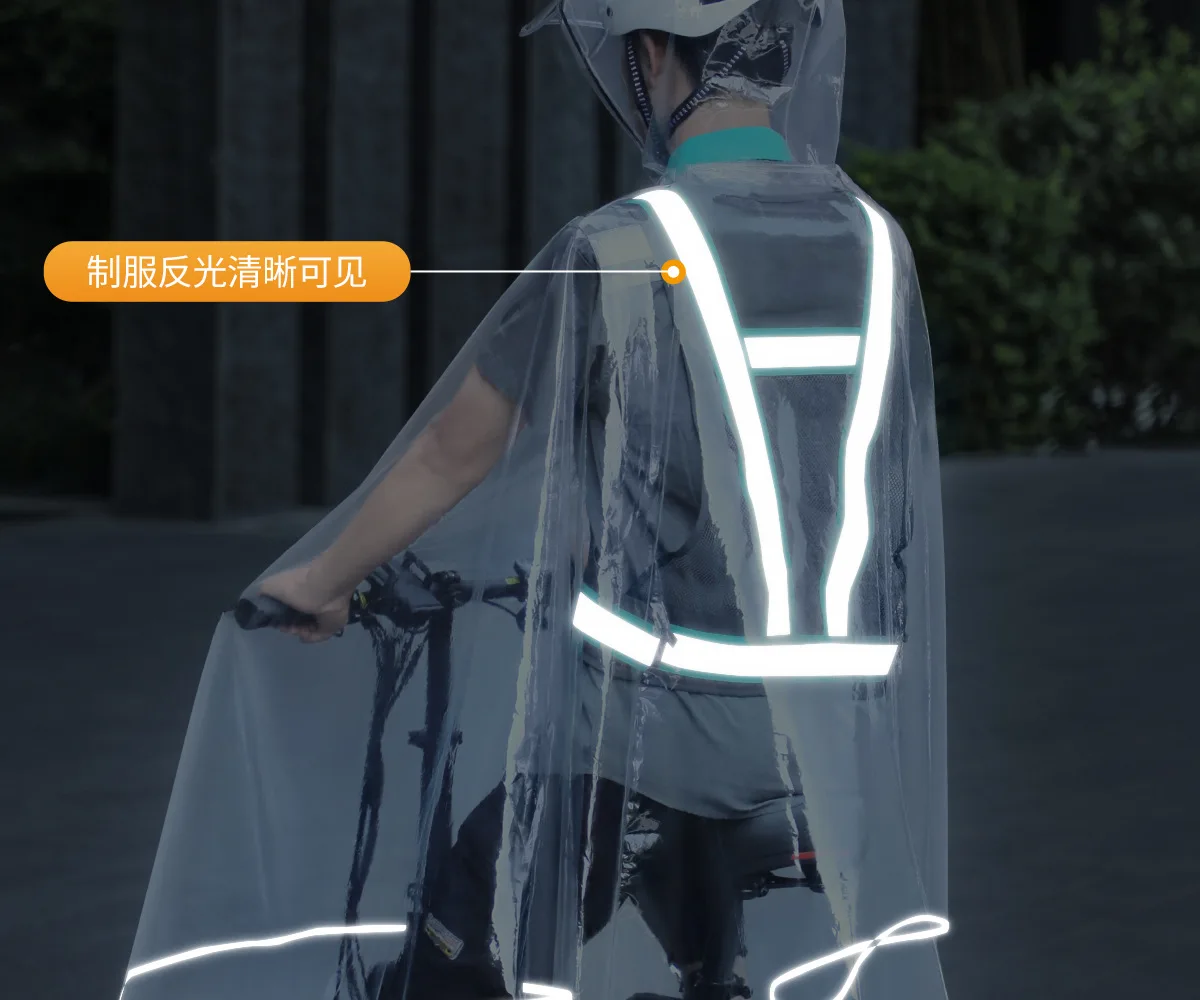 RUVOO Poncho Antipioggia Poncho Pioggia Impermeabile con Copertura Antipioggia, Impermeabile Lungo, da Donna, per Turismo, Escursionismo All'aperto, Poncho Impermeabile Poncho Impermeabile