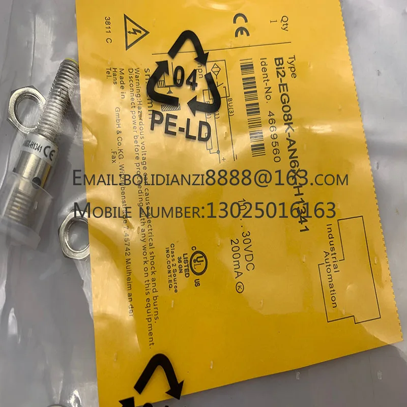 

The brand-new original sensor BI2-EG08K-AN6X-H1341/AP6X BI2U-EG08K-AN6X-H1341 is guaranteed for one year in stock.