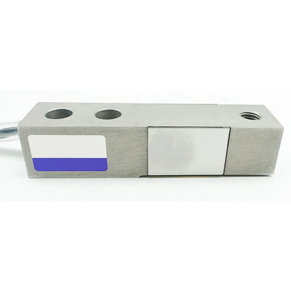 B8D Load Cell IP67 Stainless Steel Single Shear Beam Weighing Sensor Double Shielded Cable Anti-Eccentric Load 0.5t 1t 2t 5t