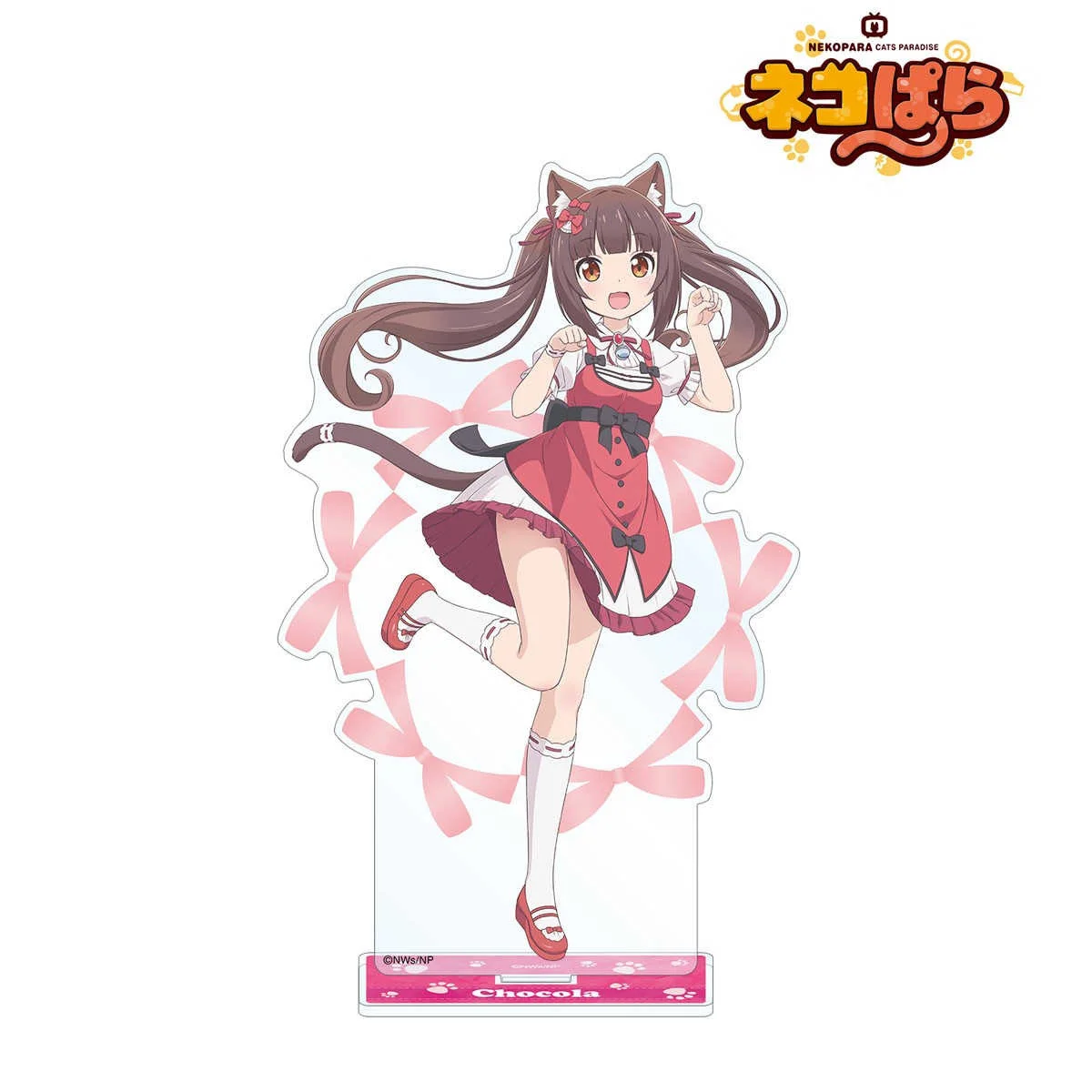 Fans Gifts Especially Charm Anime Acrylic Stand  Chocola Vanilla HD Figures  Desk Ornament Series About 15cm