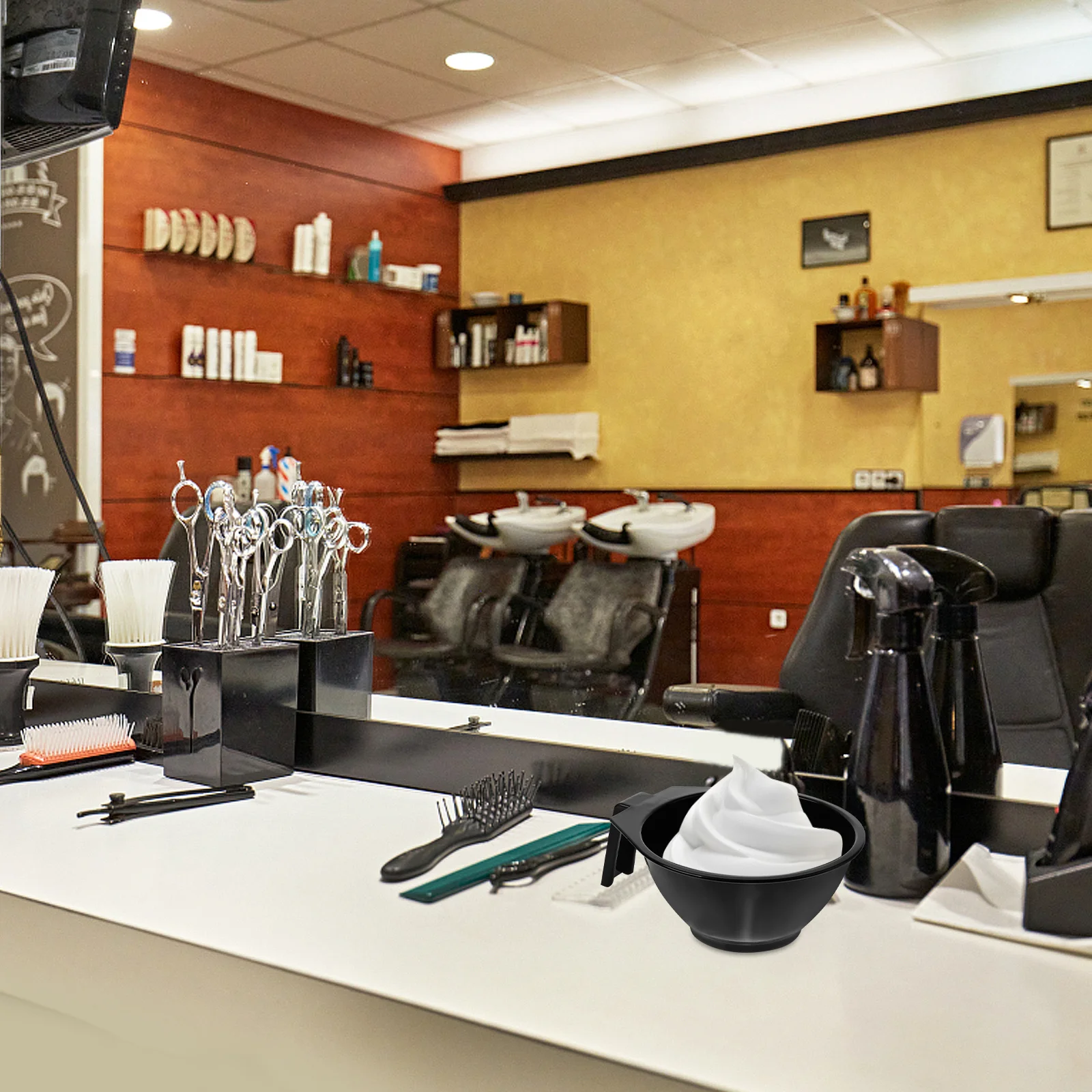 5 قطعة مجموعة لوازم صبغ التلوين تلوين صبغ صبغ الشعر تلوين الشعر وعاء مجموعة إكسسوارات التجميل استخدام الصالون