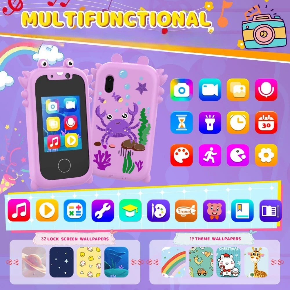 Housse de protection pour téléphone de couleur violette, design de protection de la caméra, équipée d'un cordon pratique, coque portable anti-chute, adaptée aux déplacements quotidiens, aux voyages en plein air, accessoire multi-usages pour une utilisation quotidienne
