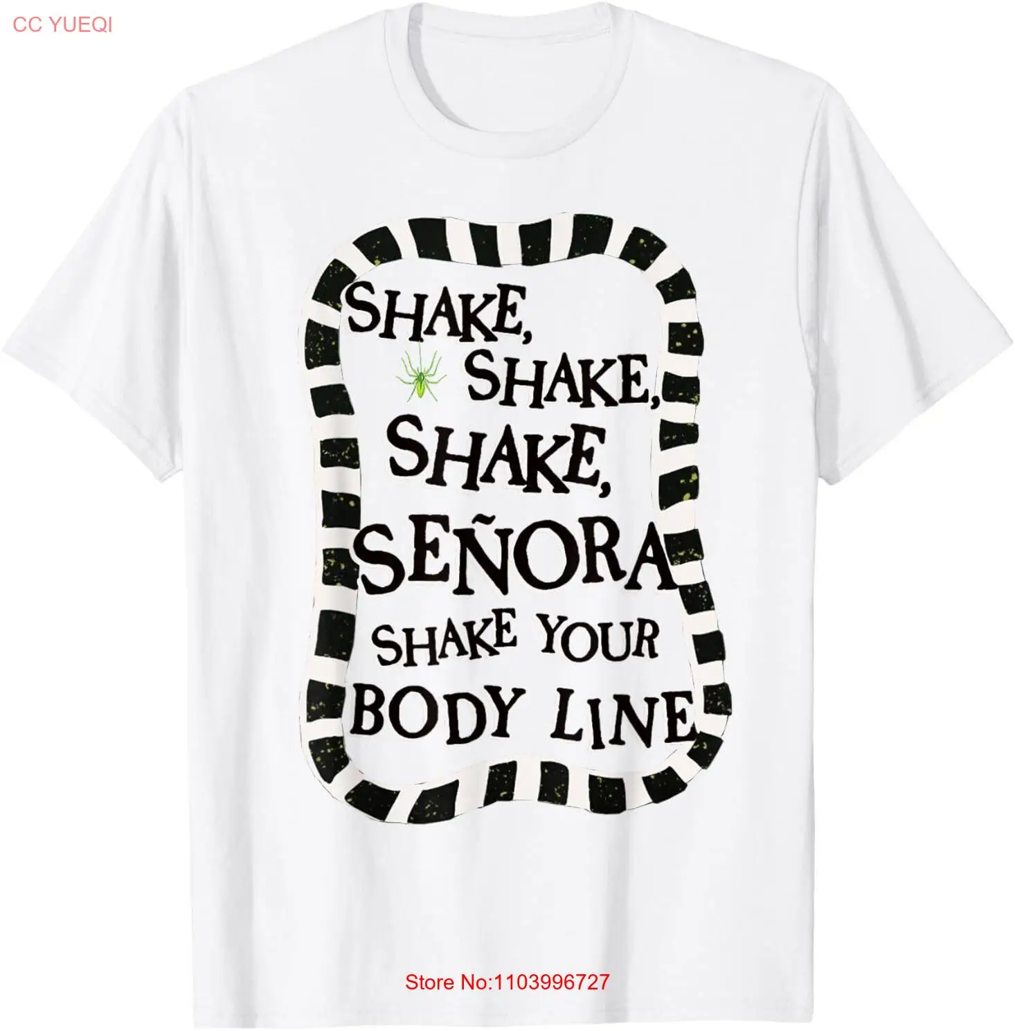 Shake Shake Shake Senora Funny Halloween T-Shirt