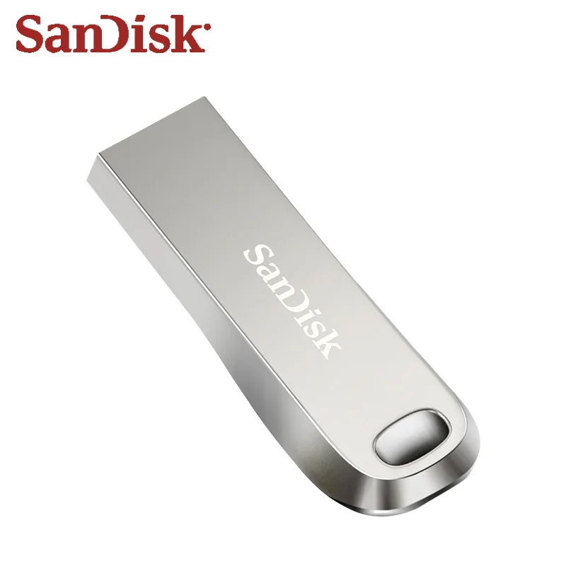 SanDisk Ultra Luxe USB 3.1 Gen 1 Flash Drive Metal Pen Drive 32GB 64GB 128GB 256GB 512GB up to 150Mb/s Memory Flash Disk for PC