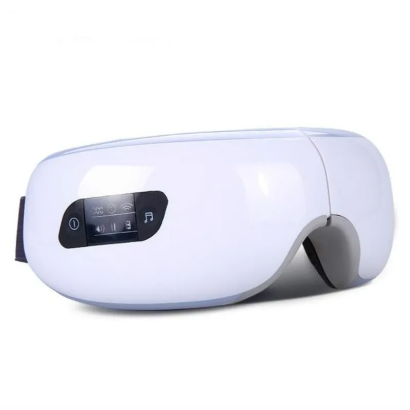 Electric Air pressure Eye massager with mp3.Wireless Vibration Magnetic heating therapy massage device.myopia care glasses