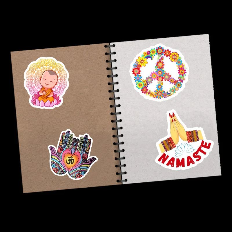 10/30/50/100pcs Buddharupa Stickers Waterproof Skateboard Motorcycle Guitar Luggage Laptop Bicycle Sticker Kids Toys