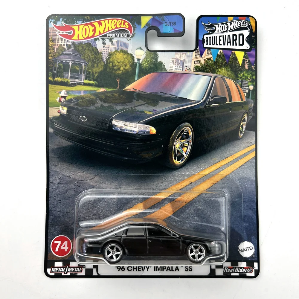 

Автомобиль GJT68, коллекционный металлический литой автомобиль Hot Wheels 1/64 CHEVY IMPALA SS