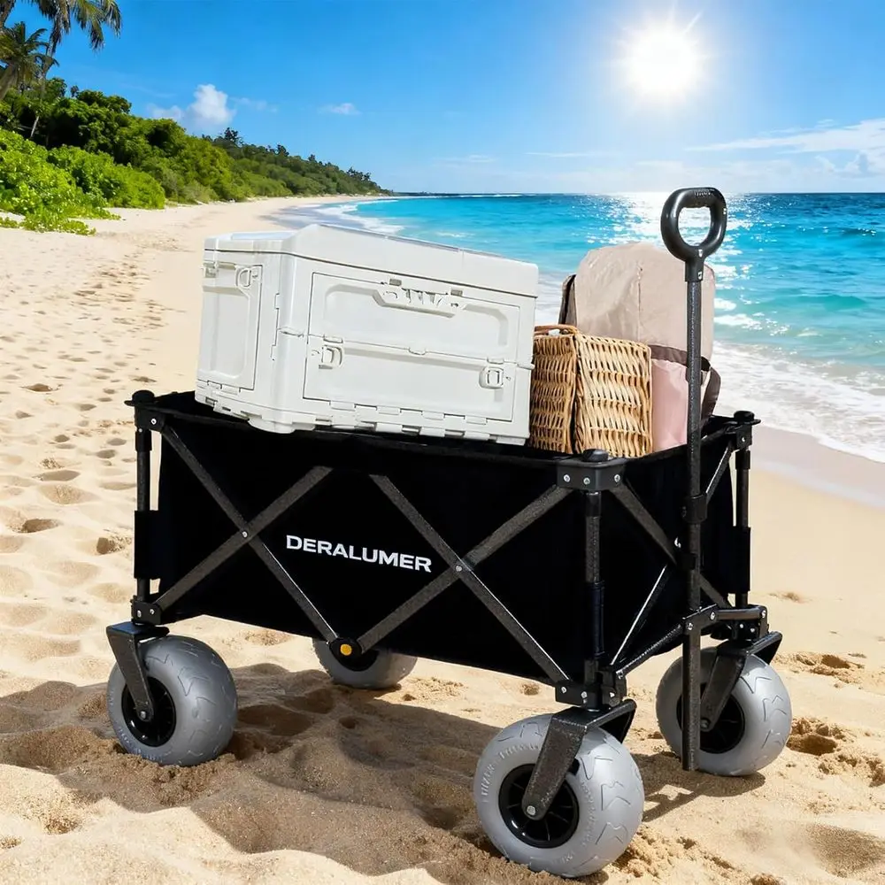 

Усиленная тележка Long Beach Wagon 35 с шинами 9x4 для использования на любой местности