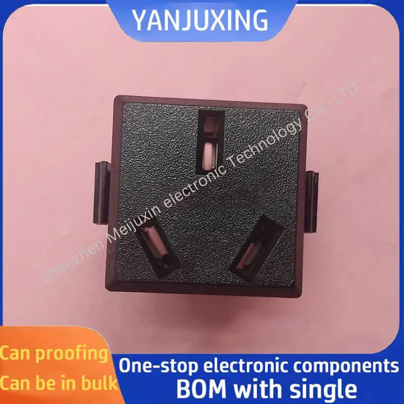 

1~5PCS/LOT National standard three-plug 250V 10A three-hole power socket SS-6G-PC