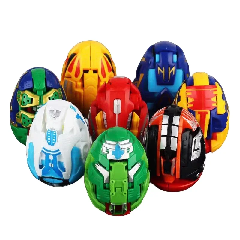 Hello Anime Carbot Action Figures Manual Deformation Egg Transform Dinosaur Egg Robot Tyrannosaurus Pterodactyl Boys Children To