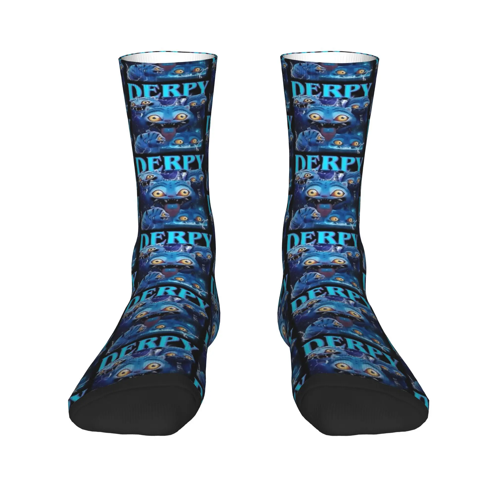 Calcetines para hombre Es mi amigo lindo gato KPop Demon Hunters medias Anti sudor calcetines de calidad primavera coreano gráfico calcetines para correr