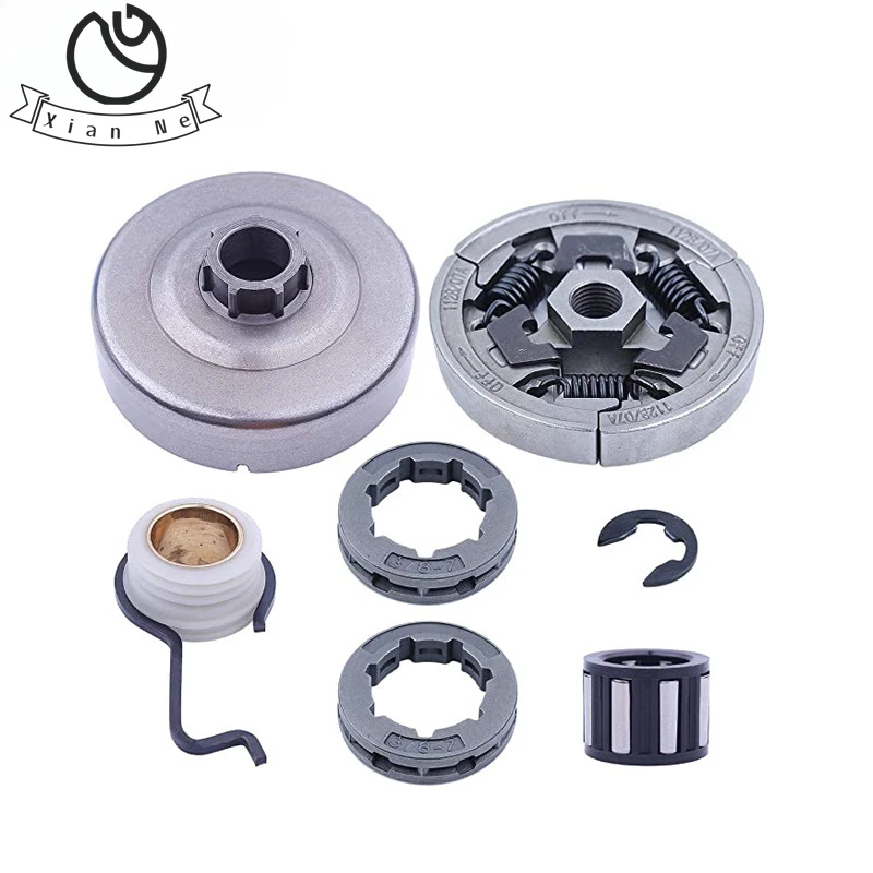 

3/8"-7 Clutch Drum Rim Sprocket Kit For Stihl MS660 066 064 MS640 MS 660 640 Chainsaw Replacement Spare Parts