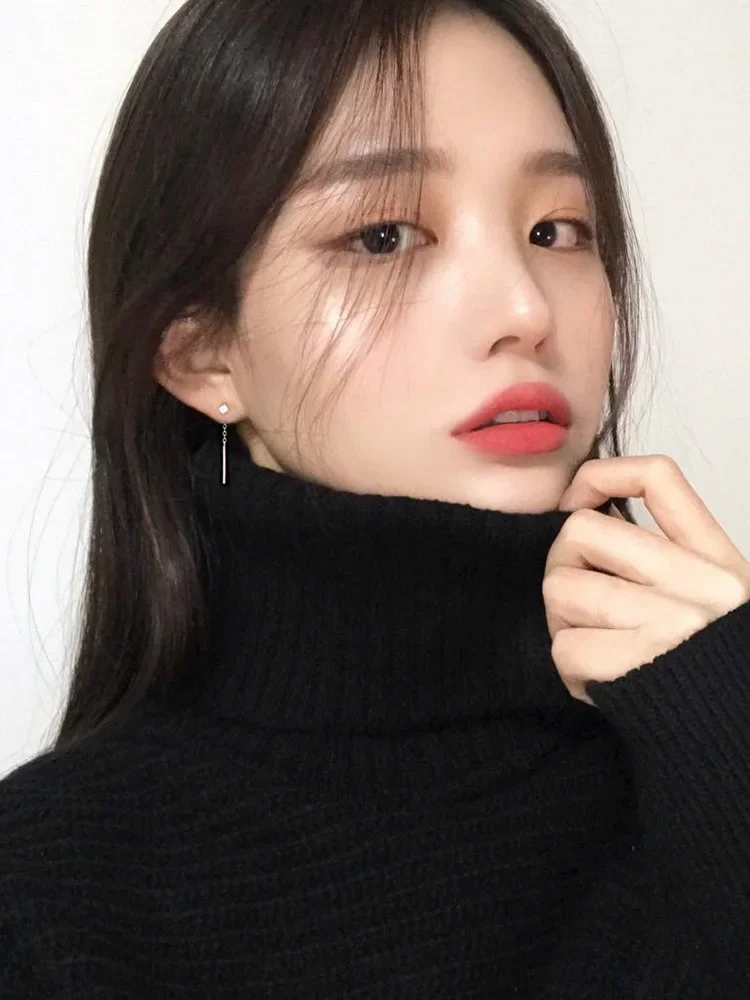 925 brincos quadrados de prata esterlina para mulheres, forma geométrica, charmoso, presente de festa de aniversário, acessórios finos, novo