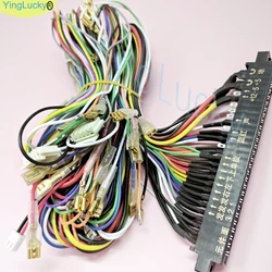 28P Connector Jamma Wire Harness For Arcade Box Game Board Joystick Button Neo Geo Cabinet Coin Video Interface Pandora board