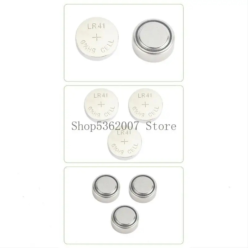 AG3 1,55 В кнопка батарея батарея монета литиевые батареи SR41 192 L736 384 SR41SW 40JB