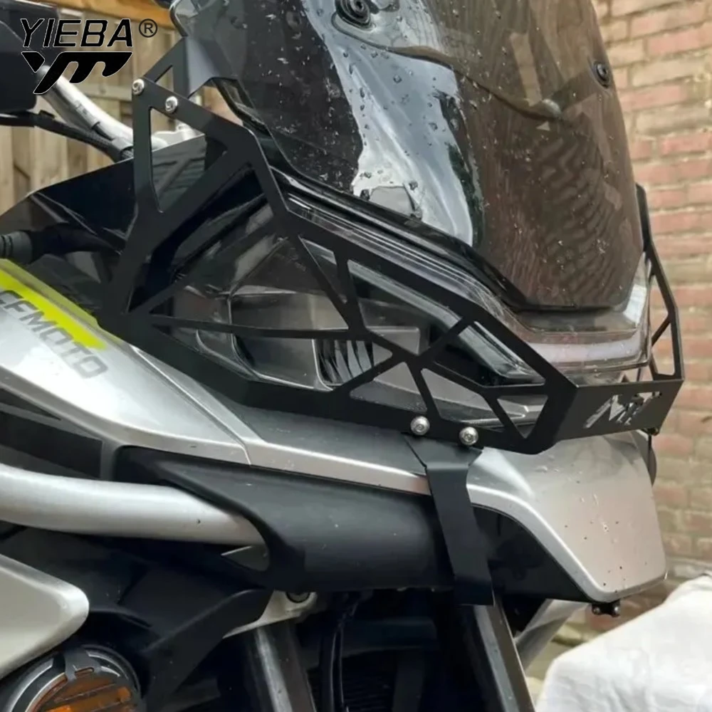 

For CFMOTO 800MT MT800 MT 800 MT 2021 2022 2023 Motorcycle Headlight Protector Guard Headlamp Grille Protection Cover Protective