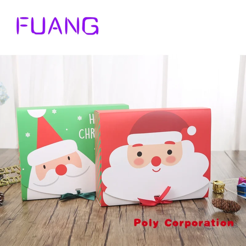 Custom  New Design Christmas Gift Paper Packaging Boxpacking box for small businesse