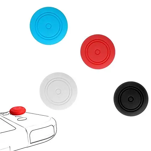 6 Pcs Silicone Thumbstick Thumb Stick Grip Caps Cover for Nintend Switch Joy-Con Controller
