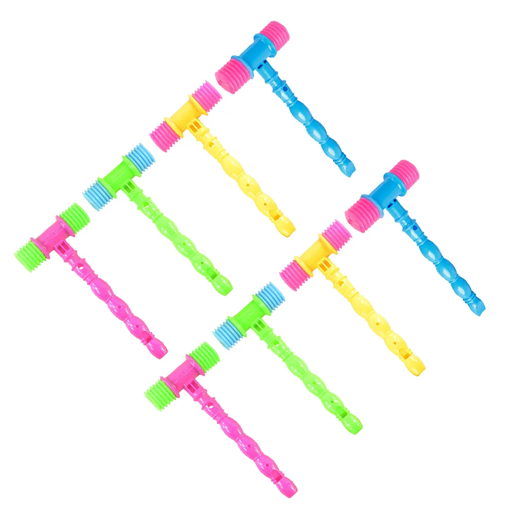 

8 Pcs Flute Hammer Compact Baby Music Kids Puzzle Musical for Plastic Hammers Tools Playing Pvc Plaything