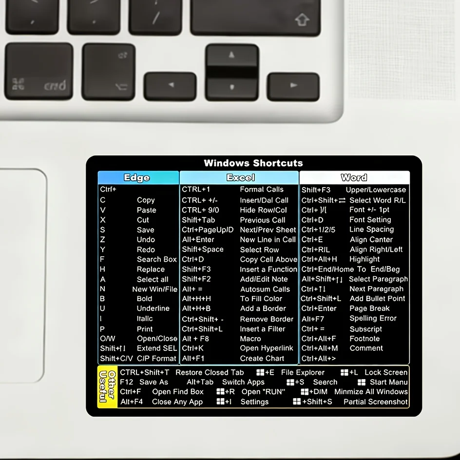 

1. Прозрачная наклейка с ярлыком клавиатуры — самоклеящаяся виниловая наклейка с ярлыком для офиса.