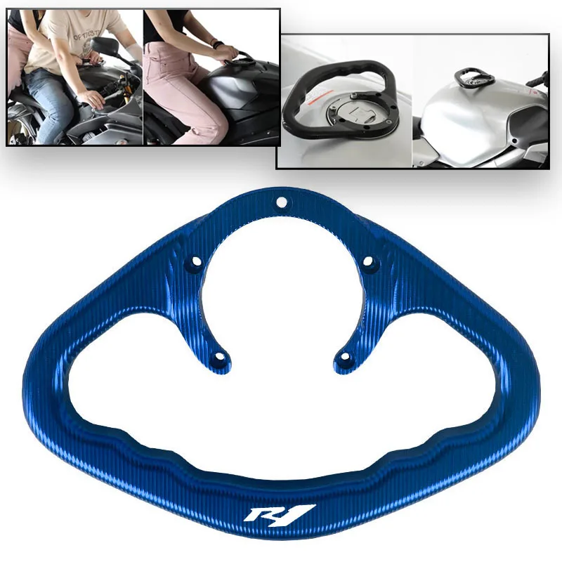 

For YAMAHA YZF R1 YZFR1 1998-2020 Motorcycle Passenger Handgrips Hand Grip Tank Grab Bar Handles Armrest