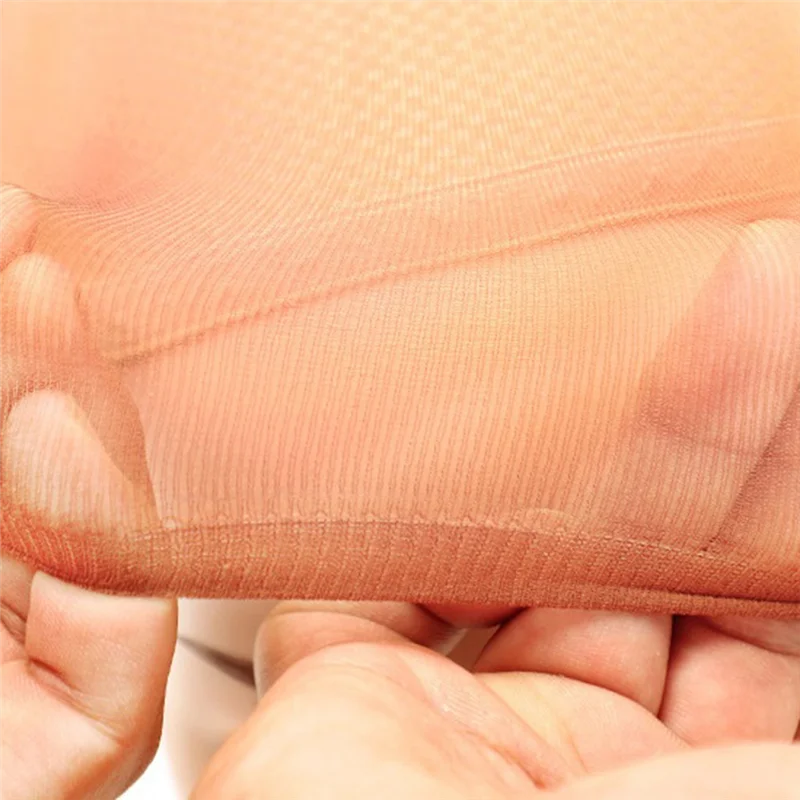 A01V-HD غطاء شعر مستعار تخزين غطاء شعر مستعار شفاف غطاء رقيقة غطاء نايلون متعدد الوظائف مريحة رئيس يغطي دائم ، لون البشرة 4 قطعة