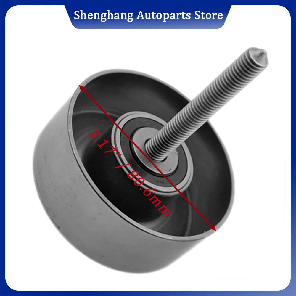 

06E903341H 06E903341E Generator Driven Belt Ldle Pulley 95810211800 95810211801 For Audi A4 A5 A6 A7 A8 Q5 Q7 VW Touareg Cayenne