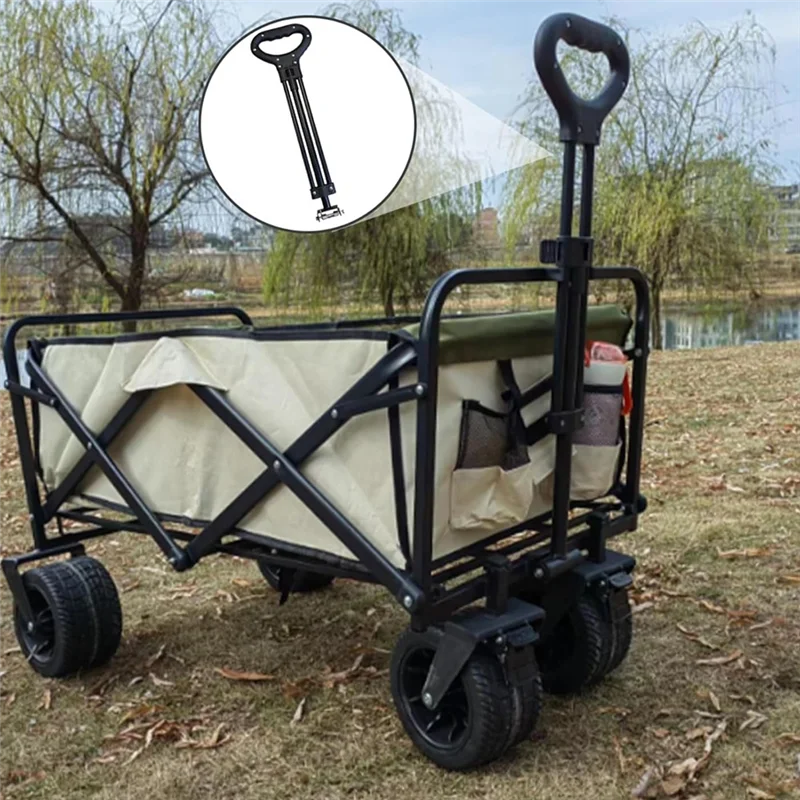 

【Consumer-Favorite!】Spare Replacement Stroller & Wagon Push Handle - Sturdy Expansion Cart Handle For Efficient Movement
