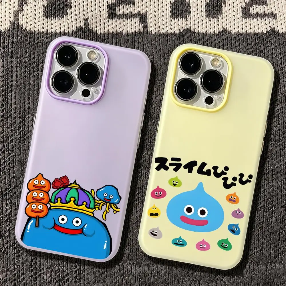 

D-Dragon Quest Phone Case Jelly like 2 in 1 dual-layer dopamine phone case, compatible with iPhone 17/16/15/14/13/12