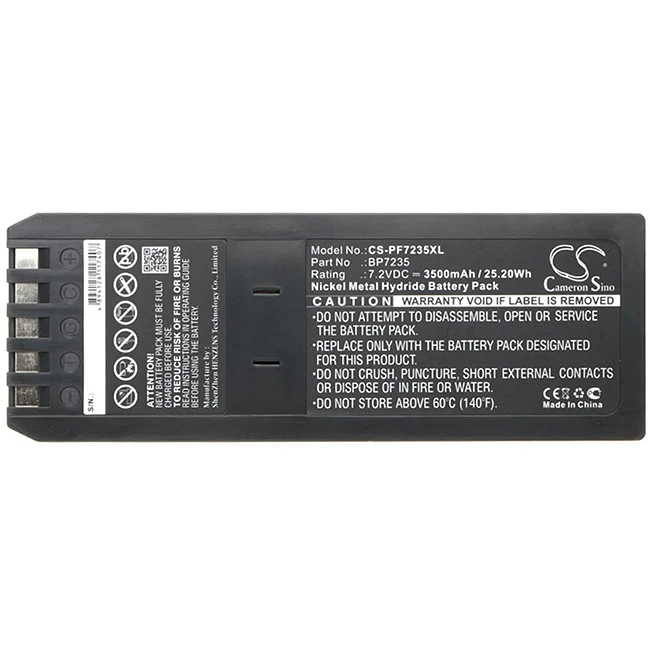 Cameron sino 3500mAh Battery For Fluke 116-066 668225 BP7235 700 740 744 Calibrator DSP-4000 DSP-4000PL DSP-100 DSP-2000 DSP4100