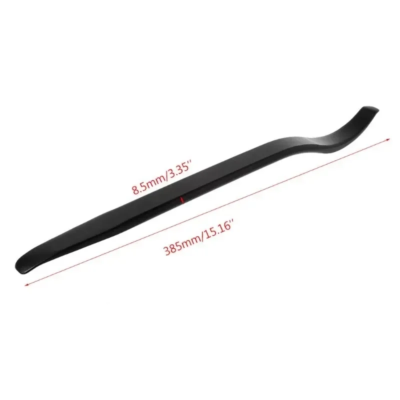 

1pc New Curved Tyre Tire Lever Steel Pry Bar Repair Tool for Car Bicycle Bike Mountain Motorcycle Maintenance Accessories 15 Inc