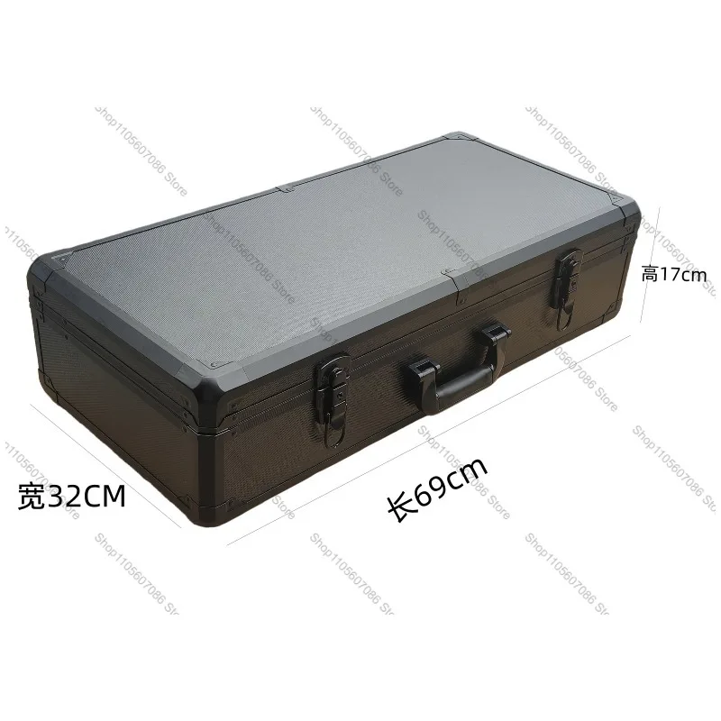 Portable Instrument Case with Lock Protective Case Customized Aluminum Alloy Storage Box Sample Display Storage Toolbox