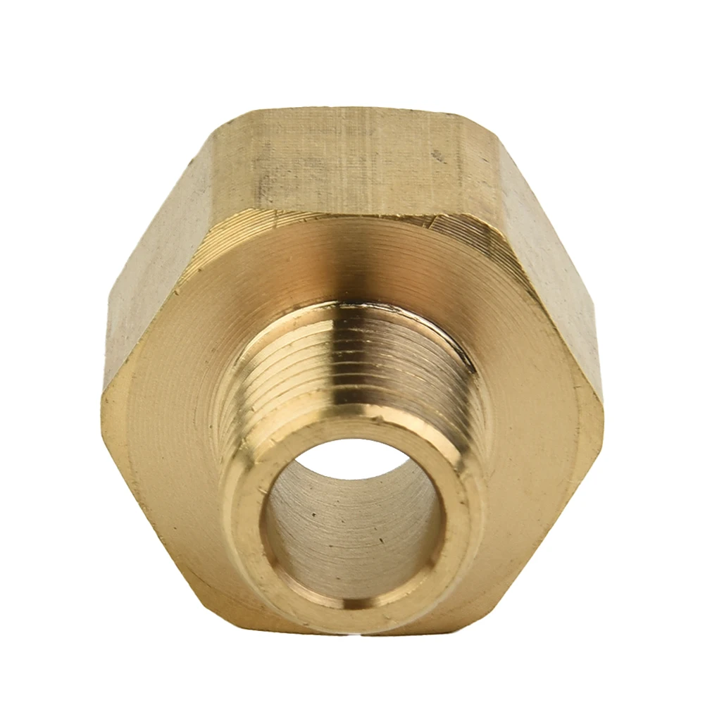 Joint Adapter Hose Leak proof Pressure Rotatable Washer 1.18inch 22mm to 14mm 3cm Brass Female to male For Golden